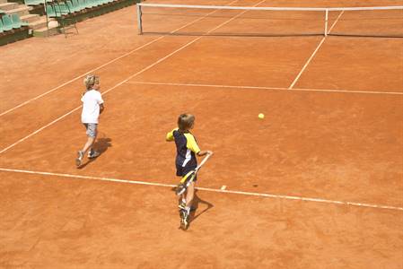 Pistas de tenis de tierra batida Club Español de Tenis