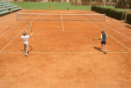 Pistas de tenis de tierra batida Club Español de Tenis